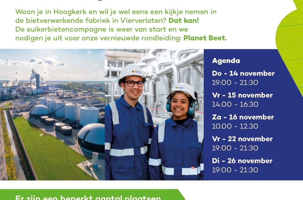 Omwonendendagen Cosun Beet Company Vierverlaten